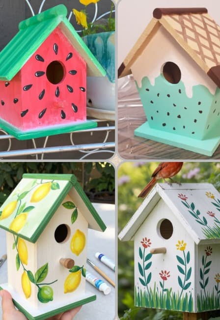 Собираем и декорируем скворечник. Мастер-класс