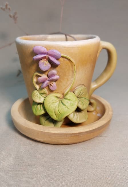 Мастер-класс по гончарному делу Весеннее настроение