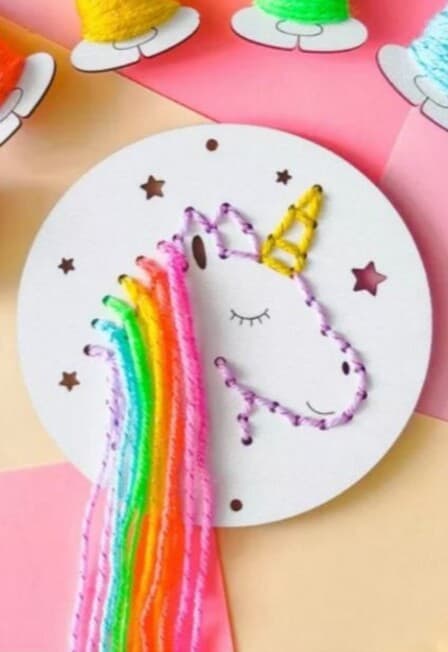 Вышивка стежком на деревянной основе: Мастер-класс