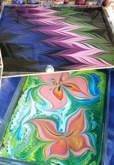 Мастер-класс по эбру: Рисование на воде