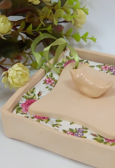 Салфетница. Мастер-класс по лепке из глины