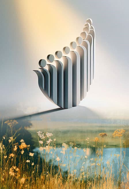 Орган и три хора