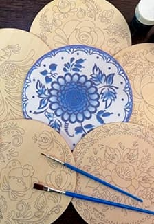 Волшебство Гжели. Мастер-класс