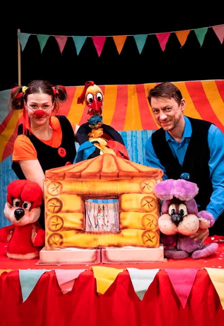 Заяц, Лиса и Петух