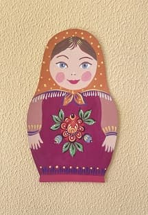 Красавица Матрешка. Мастер-класс