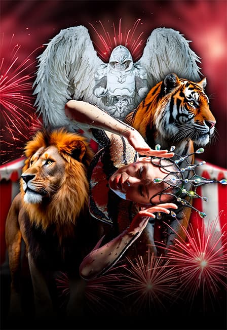 Цирк «Колизеум» Шоу Бенгальских Тигров