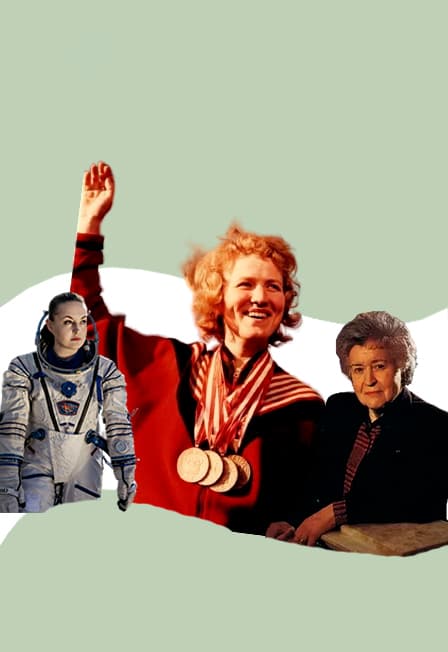 Талантливые женщины России. Лента времени