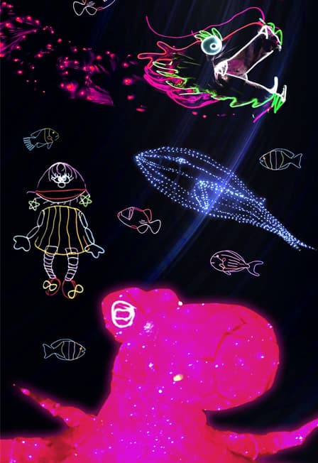 Шоу световых кукол