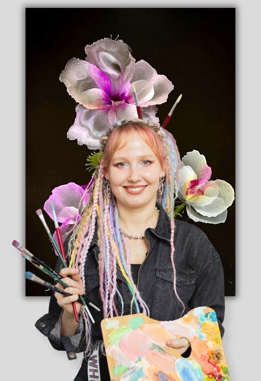 Мастер-класс по технике Craft Ink от Ксении Дудкиной