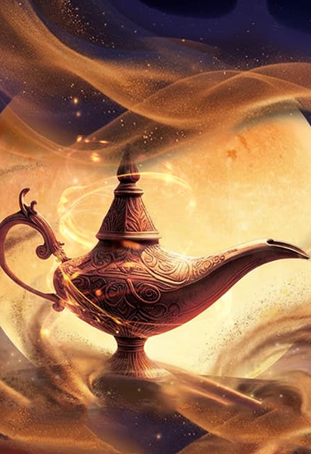 Волшебная лампа Аладдина