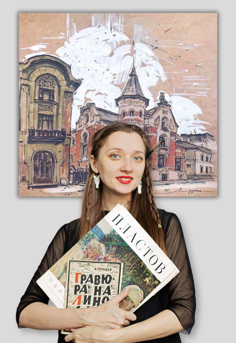 Мастер-класс по гуаши Агаты Полуянчик