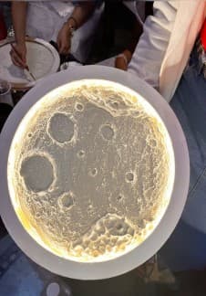 Картина с подсветкой: Луна