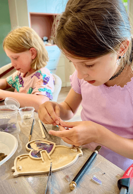 Мозаика из безопасной смальты для детей. Мастер-класс