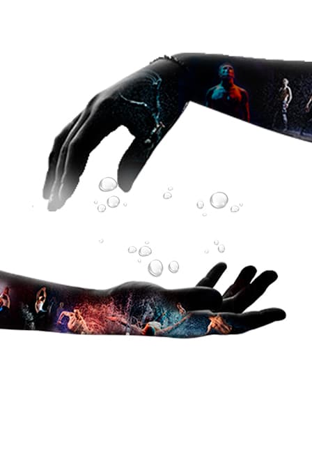 Шоу под дождем "Признание в любви"