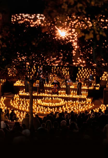 Lumisfera. Мировые хиты в парке при свечах