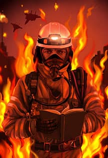 Драматический спектакль по роману Рэя Брэдбери "451 гр по Фаренгейту"