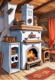 История одного экспоната: Русская печка