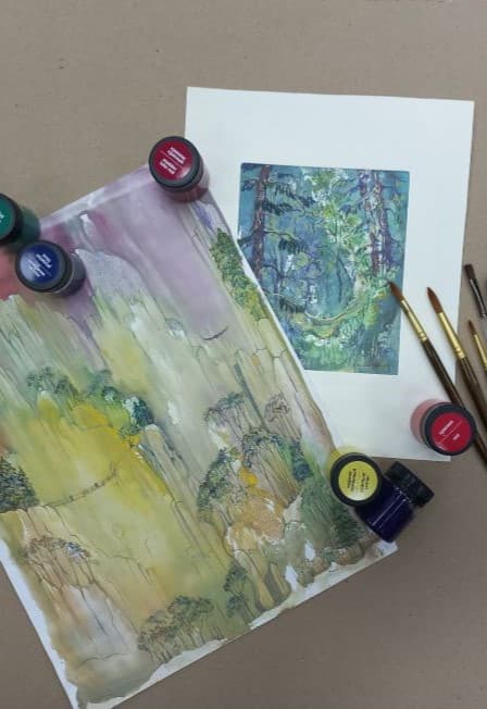 Монотипия. Мастер-класс