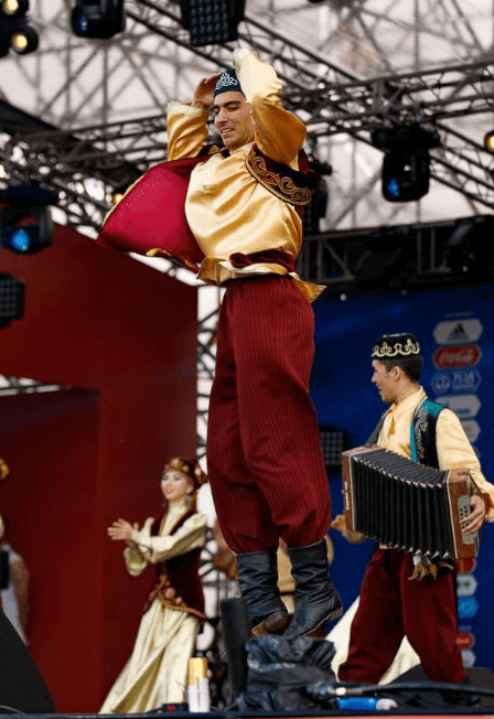 Техника исполнения элементов мужского народного танца. Мастер-класс