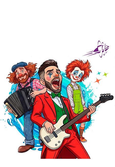 Акварель. Цирк