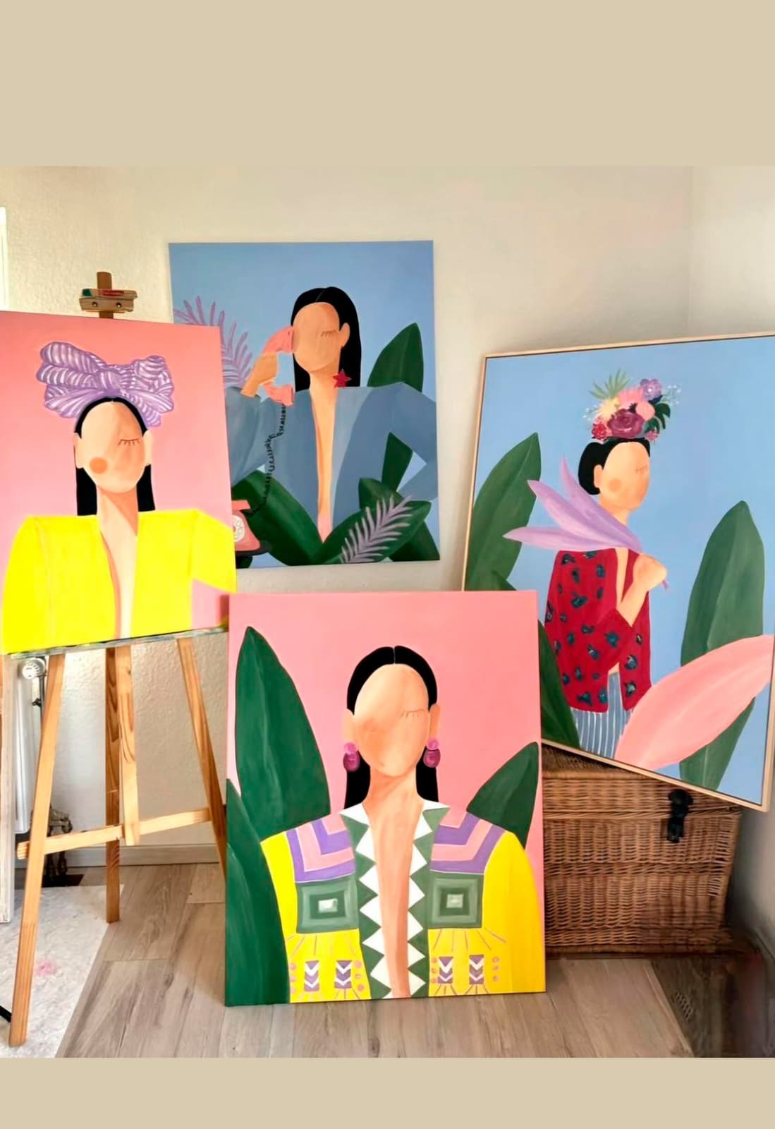 Интерьерная картина своими руками