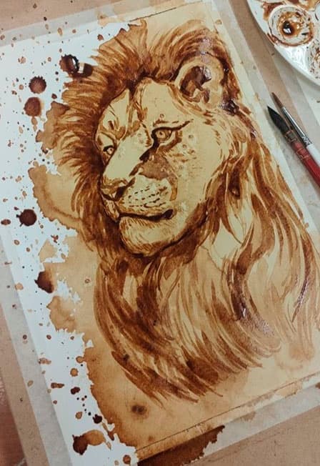 Кофе-терапия. Мастер-класс по рисованию