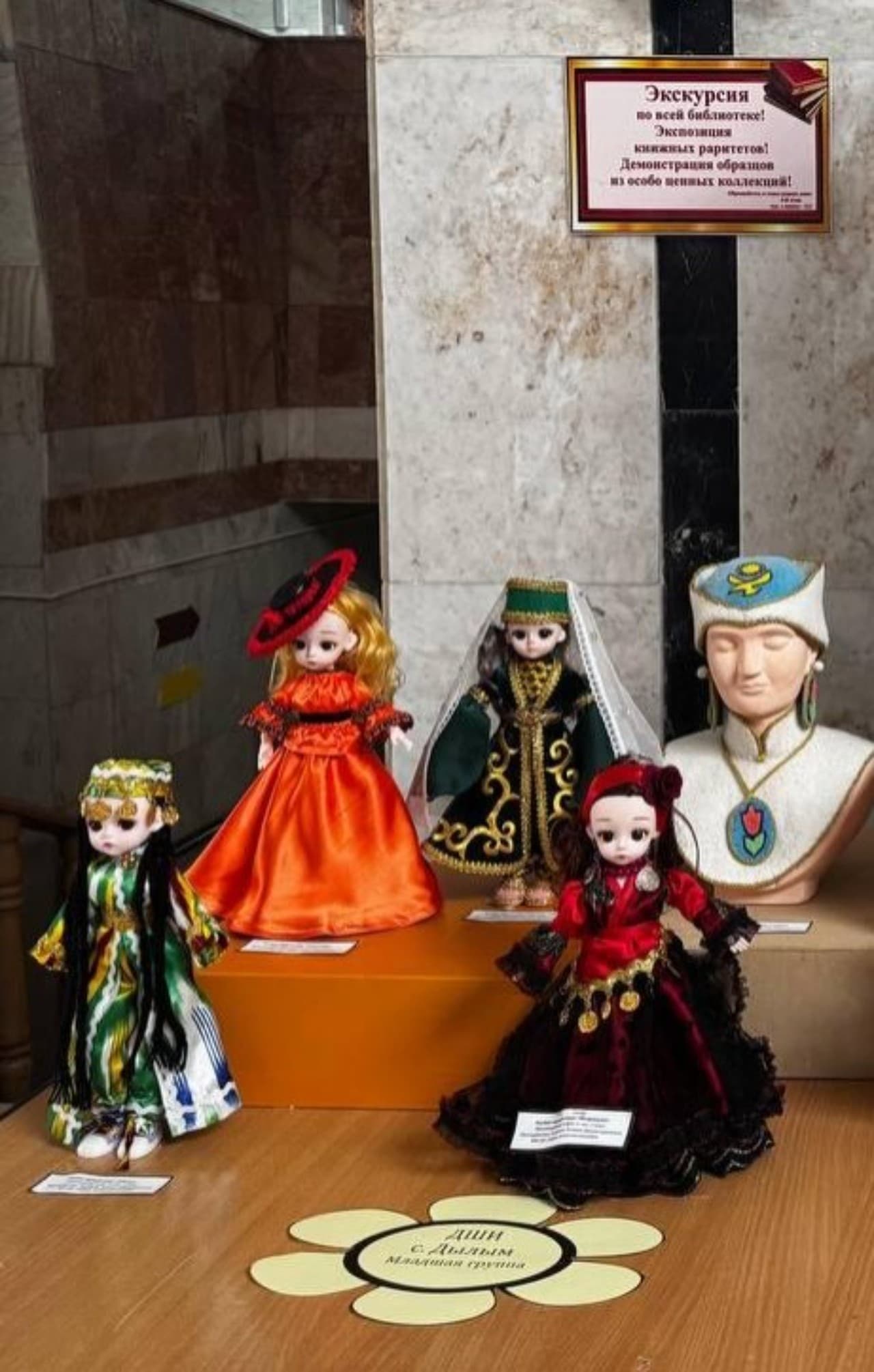 Выставка «Дизайн одежды народов мира в мини экспонатах»
