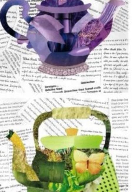 Мастер–класс в технике «Коллаж, аппликация»