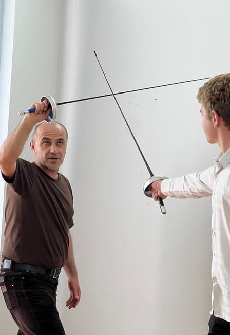 Мастер-класс по актерскому мастерству и фехтованию