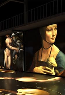 Мультимедийные выставки "Леонардо да Винчи. Тайна гения", "Космос. Любовь", "Я – Айвазовский"