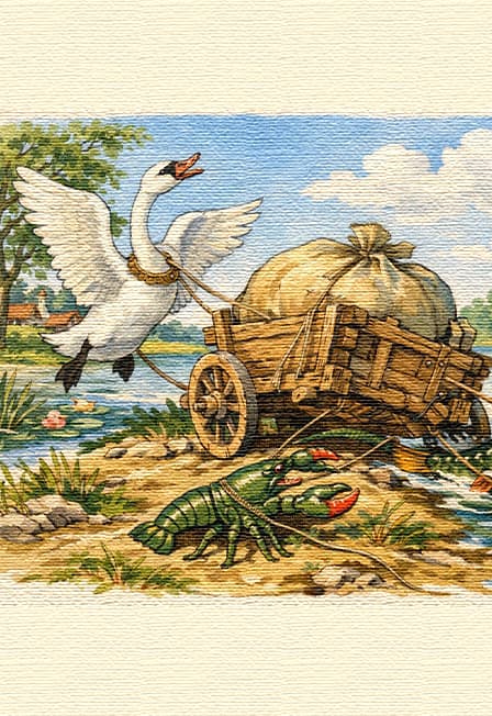 Дедушка Крылов и его басни