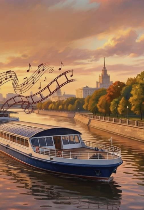 Песни нашего кино на корабле