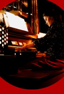 Органный фестиваль в музее Пушкина. Орган и бандонеон при свечах