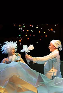 Картонный человечек и Мотылек