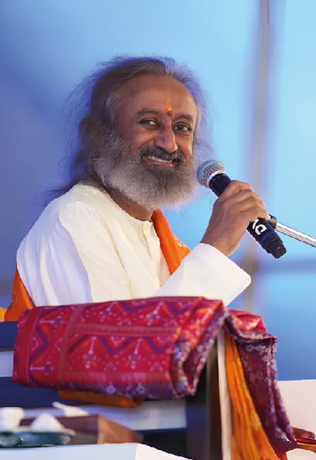 Конференция Шри Шри Рави Шанкар «Искусство пережить турбулентные времена»