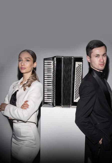 Осетинская гармоника. Азамат Тедеев и Лиана Салбиева