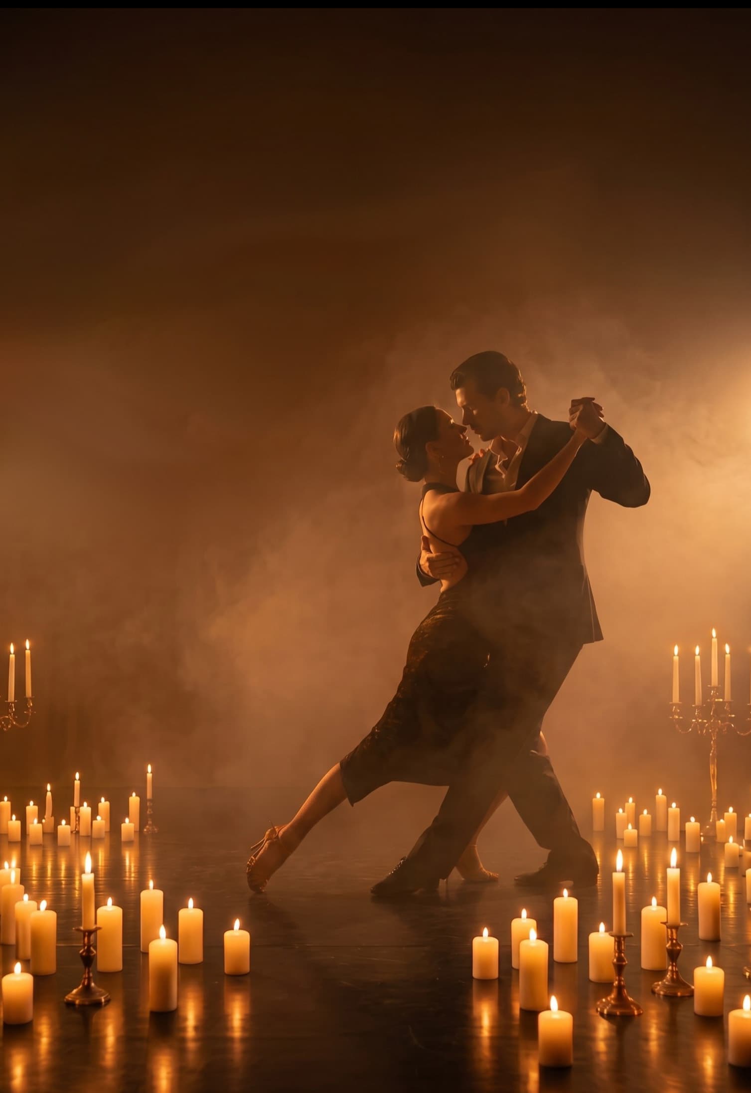 Время танго в мерцании свечей