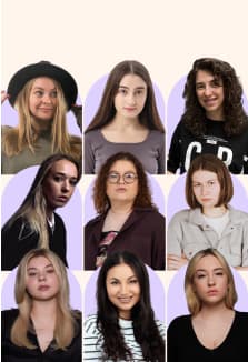 Женский юмор комиков с ТВ