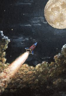 Космический рейс. Живая звуковая дорожка