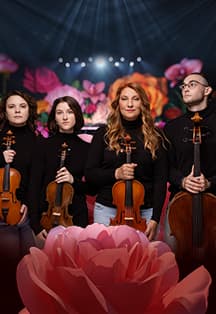 МУЗЫКА и ЦВЕТЫ. Погружение в Мир прекрасного - квартет МЕЛОДИОН. Маленькая ночная серенада, Аллилуйя, Дивенире, Интерстеллар.