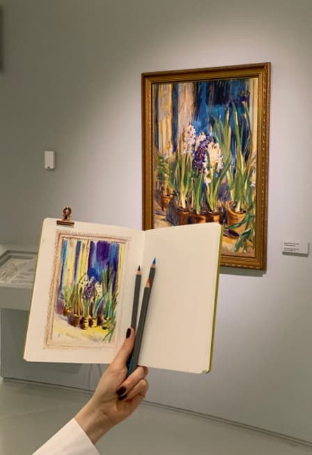 Мастер-класс по графике "Наброски в экспозиции" 16+