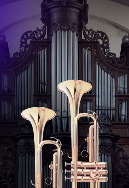 Блестящее барокко: орган и две трубы