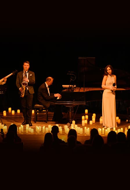 Джаз в музее Пушкина при свечах