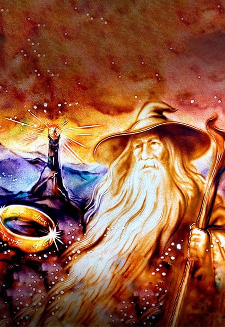 Песочное шоу Лилии Чистиной «Миры Дж. Р.Р. Толкина» (Коломна)