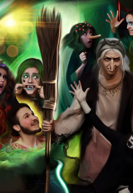 Сказка «Две бабы Яги»