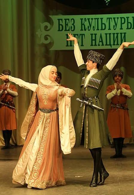 "Ахмат - сила!" Ансамбль песни и танца "Нохчо"