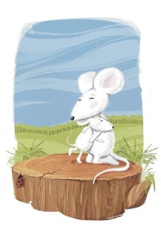 Мышка ищет маму