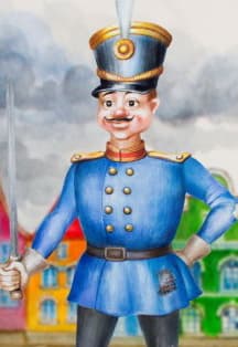 Солдат и ведьма (по мот.сказки Г.Х.Андерсена "Огниво")
