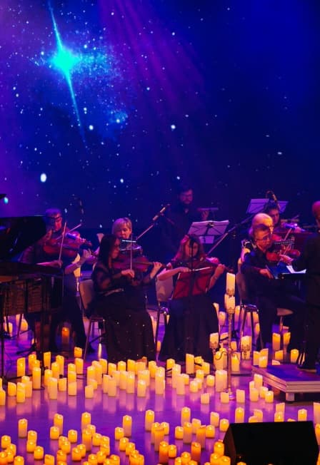 Музыка КИНОшедевров в сиянии тысячи свечей