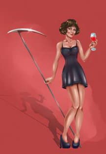 Она берёт выходной